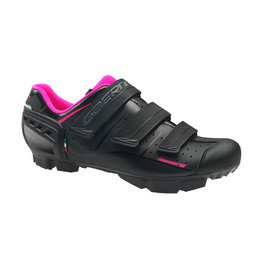 GAERNE Pantofi de ciclism - LASER LADY MTB  - negru/roz